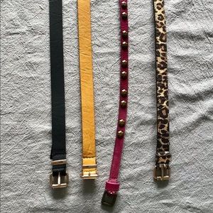 Lot of 4 Plus Belts - BNWT
